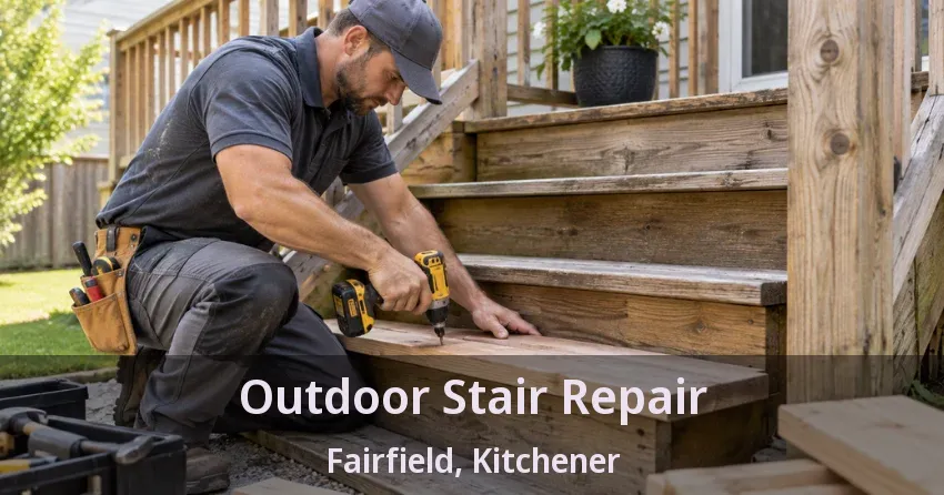 Outdoor Stair Repair Fairfield, Kitchener - ON