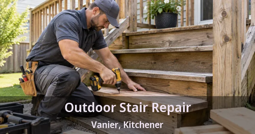 Outdoor Stair Repair Vanier, Kitchener - ON
