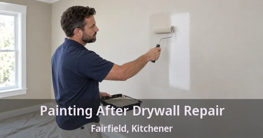 Painting After Drywall Repair Fairfield, Kitchener - ON