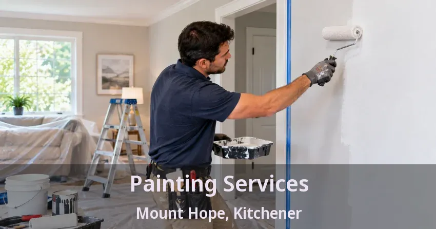 Painting Services Mount Hope, Kitchener - ON