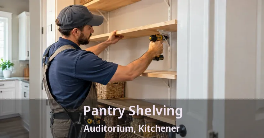 Pantry Shelving Auditorium, Kitchener - ON