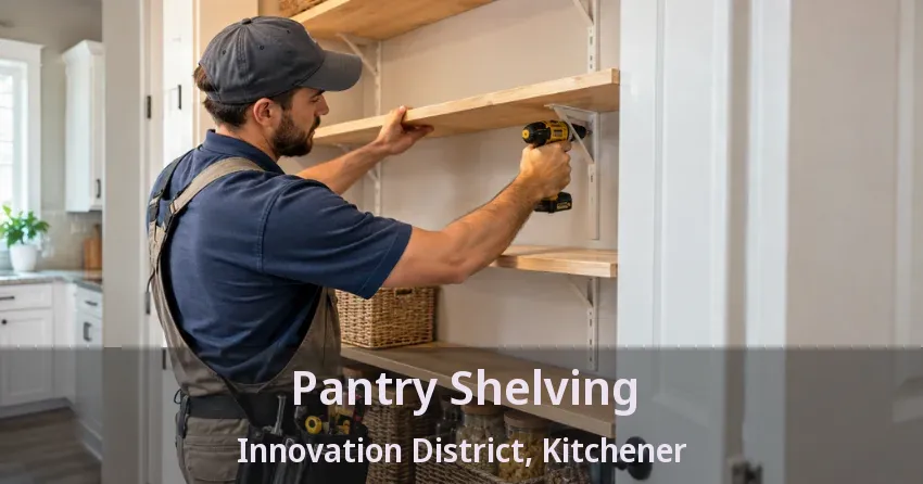 Pantry Shelving Innovation District, Kitchener - ON
