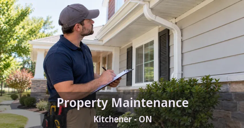 Property Maintenance Kitchener - ON