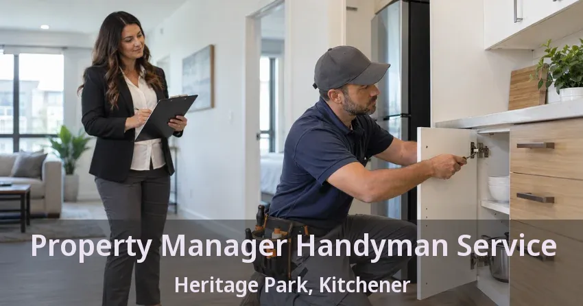 Property Manager Handyman Service Heritage Park, Kitchener - ON