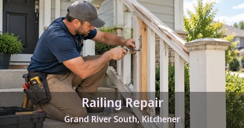 Railing Repair Grand River South, Kitchener - ON