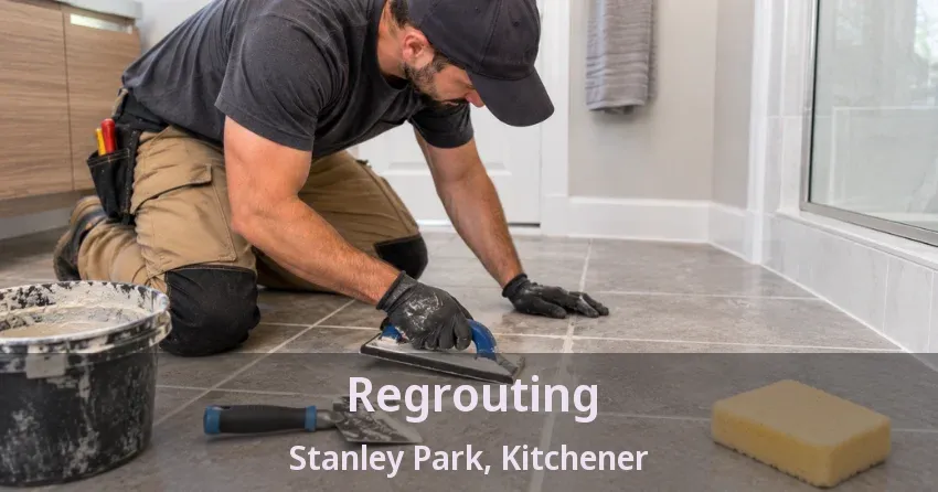 Regrouting Stanley Park, Kitchener - ON