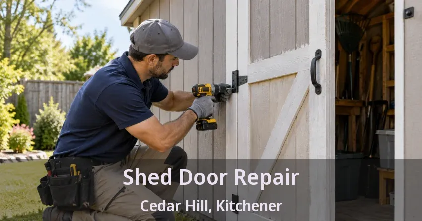 Shed Door Repair Cedar Hill, Kitchener - ON
