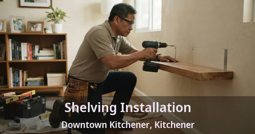Shelving Installation Downtown Kitchener, Kitchener - ON