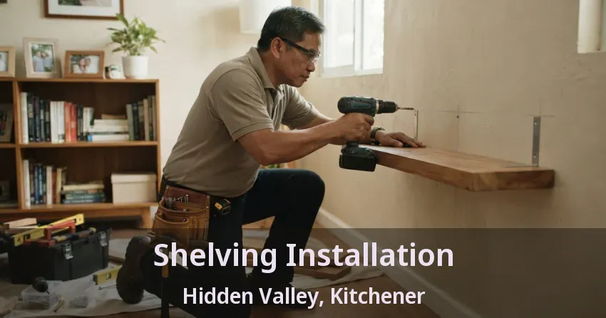 Shelving Installation Hidden Valley, Kitchener - ON