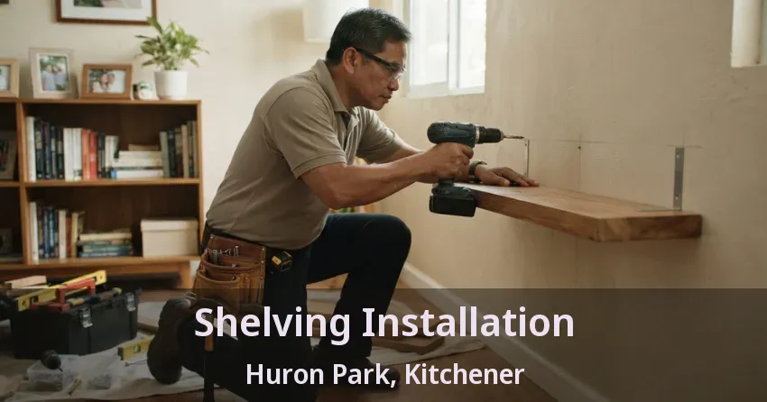 Shelving Installation Huron Park, Kitchener - ON