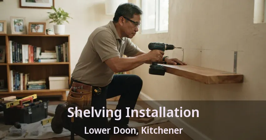 Shelving Installation Lower Doon, Kitchener - ON