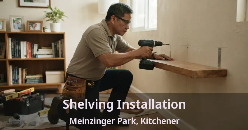 Shelving Installation Meinzinger Park, Kitchener - ON