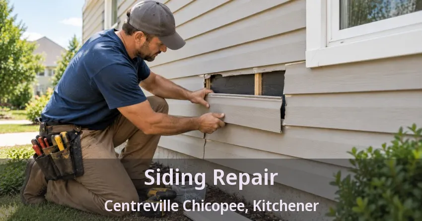 Siding Repair Centreville Chicopee, Kitchener - ON