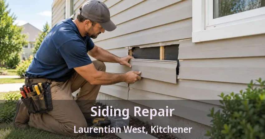 Siding Repair Laurentian West, Kitchener - ON