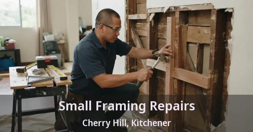 Small Framing Repairs Cherry Hill, Kitchener - ON
