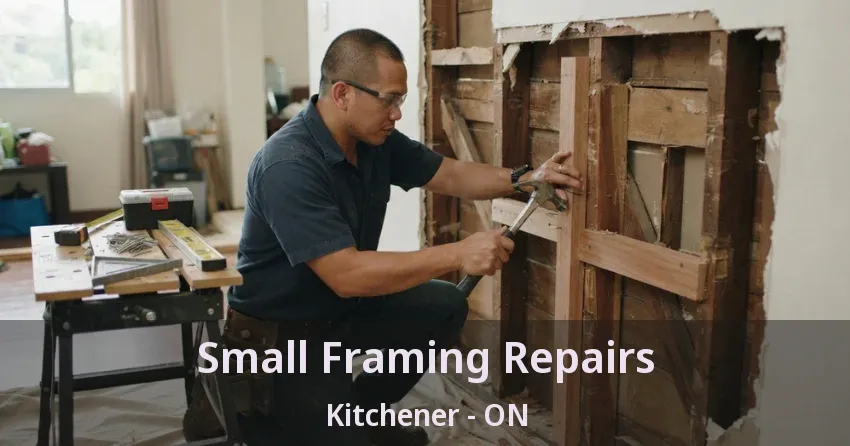 Small Framing Repairs Kitchener - ON