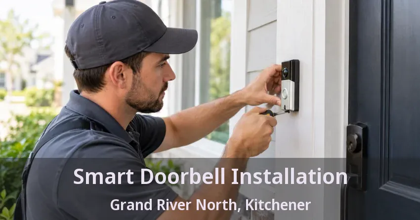 Smart Doorbell Installation Grand River North, Kitchener - ON