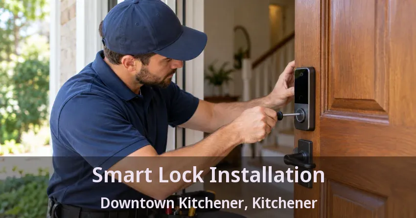 Smart Lock Installation Downtown Kitchener, Kitchener - ON