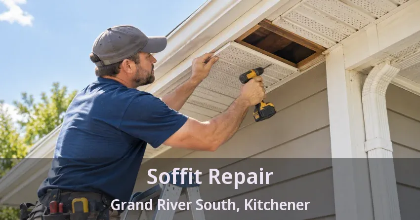 Soffit Repair Grand River South, Kitchener - ON