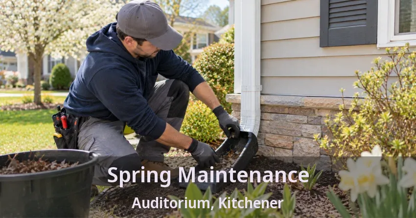 Spring Maintenance Auditorium, Kitchener - ON