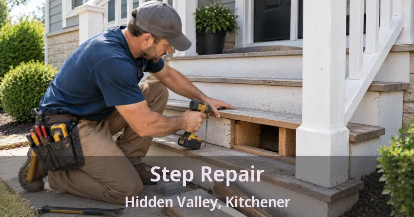 Step Repair Hidden Valley, Kitchener - ON