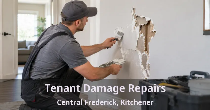 Tenant Damage Repairs Central Frederick, Kitchener - ON