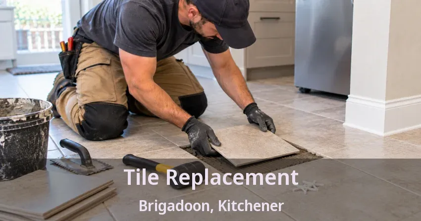 Tile Replacement Brigadoon, Kitchener - ON