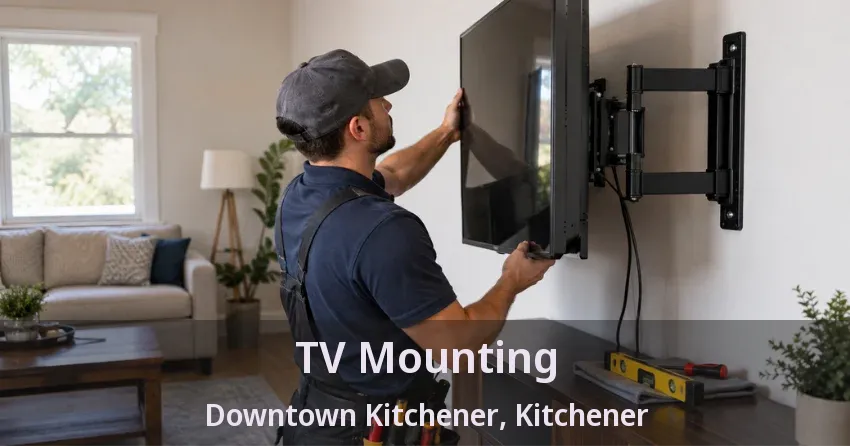 TV Mounting Downtown Kitchener, Kitchener - ON