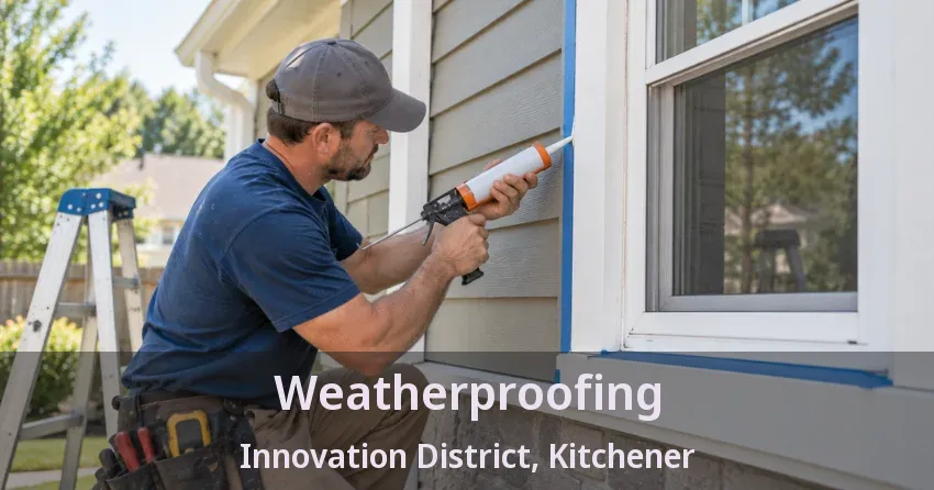Weatherproofing Innovation District, Kitchener - ON