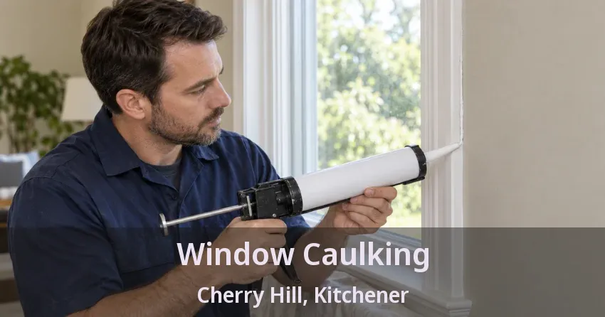 Window Caulking Cherry Hill, Kitchener - ON