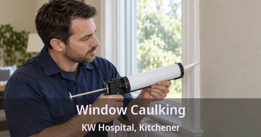 Window Caulking KW Hospital, Kitchener - ON