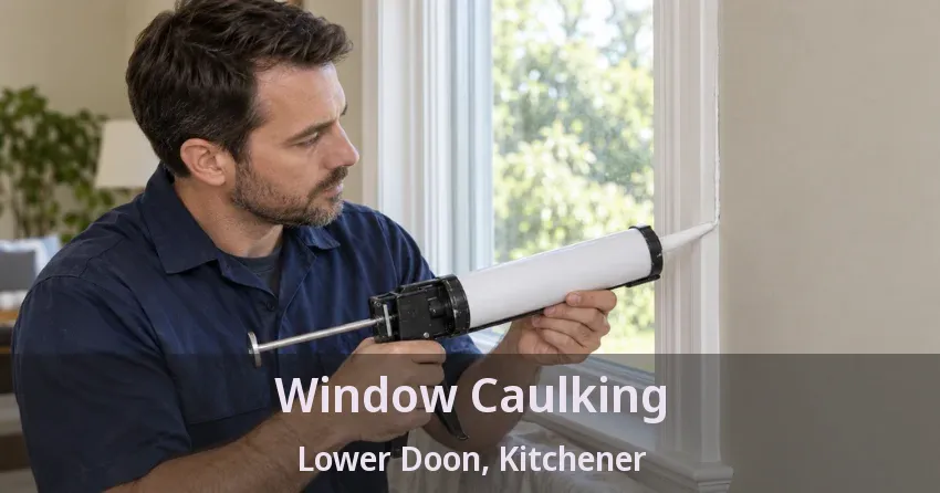 Window Caulking Lower Doon, Kitchener - ON