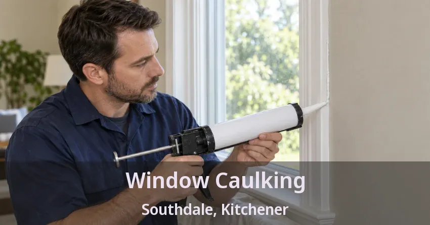 Window Caulking Southdale, Kitchener - ON