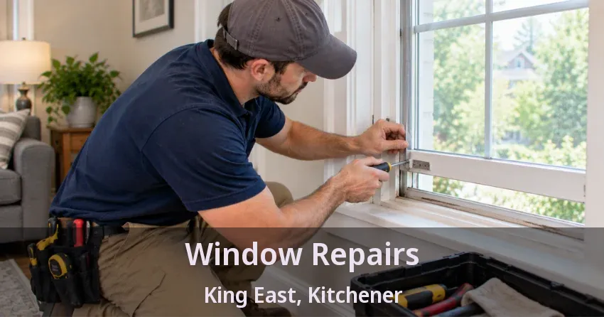 Window Repairs King East, Kitchener - ON