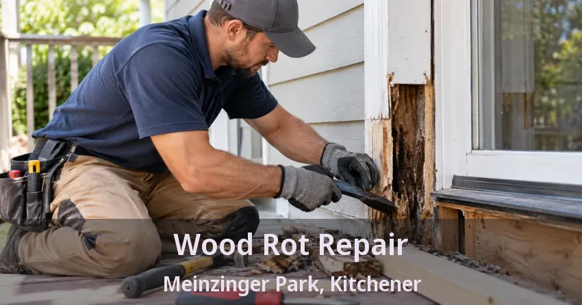 Wood Rot Repair Meinzinger Park, Kitchener - ON
