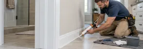 Caulking Around Floors Kitchener