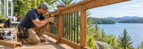 Deck Railing Repair Vanier, Kitchener