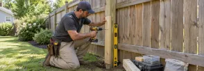 Fence Post Repair Kitchener