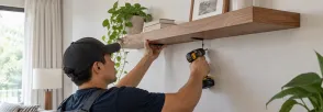Floating Shelf Installation Kitchener