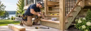 Outdoor Stair Repair Kitchener